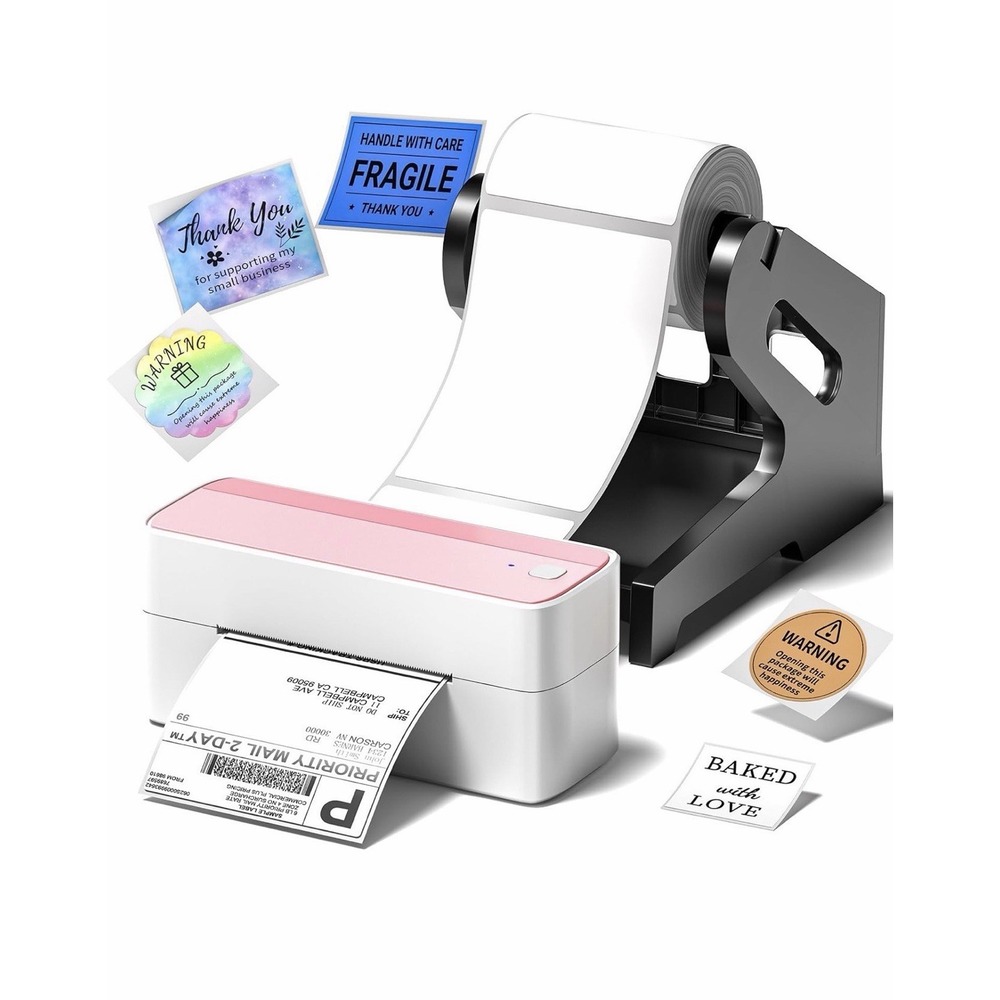 Phomemo 241BT Bluetooth Thermal Label Printer 4X6 Printer or Shipping Labels